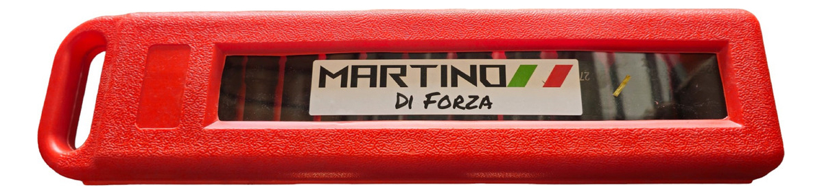 Juego Dados Largo 13 Piezas 1/2 Impacto Martino Di Forza Cromo Vanadio Negro - Imagen 2