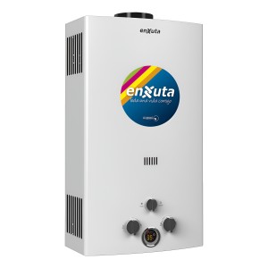 Calefon A Gas Enxuta 10 Lts Tenx10g Blanco