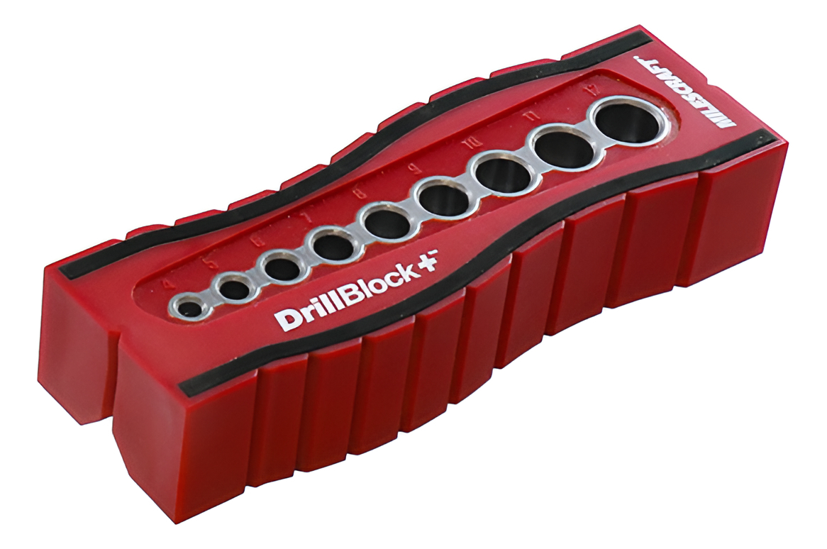 Guía De Perforación 90 Grados Drillblock Plus Milescraft Para Madera