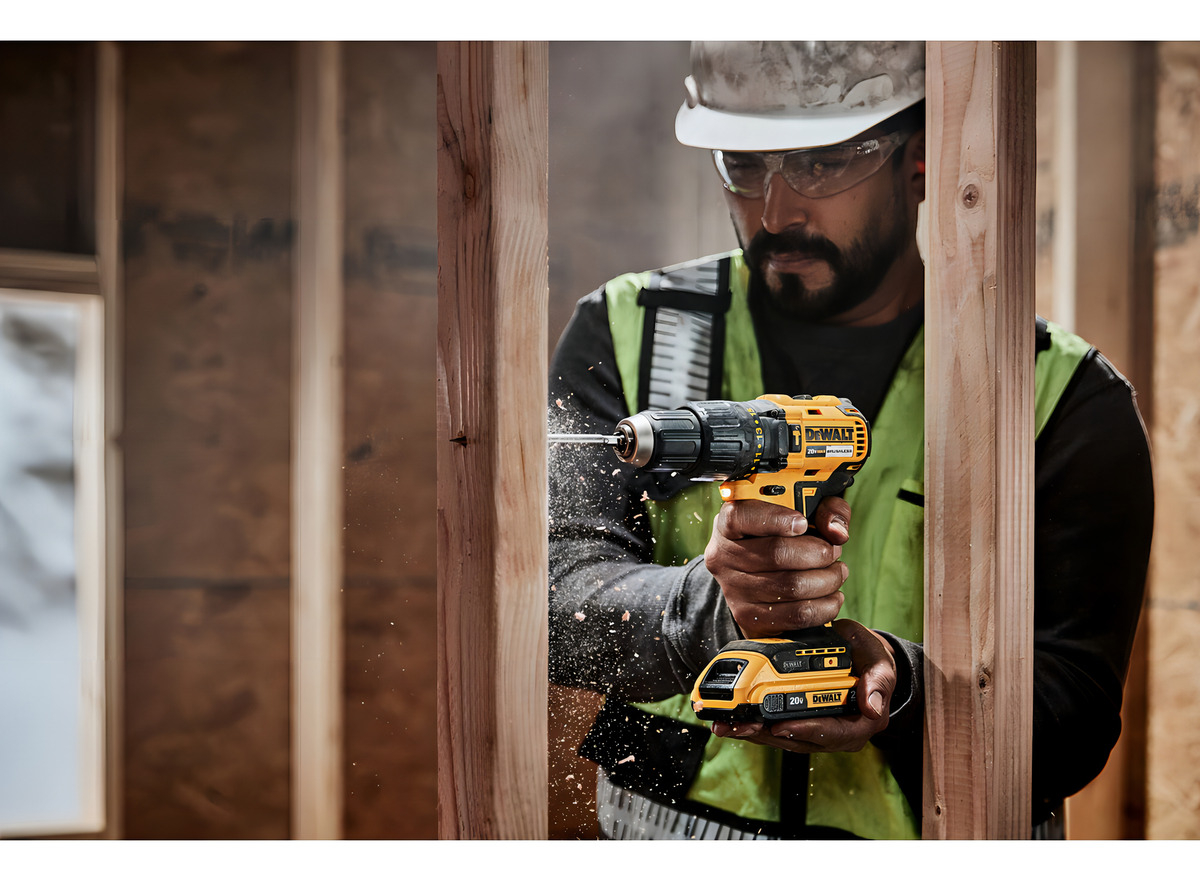 Taladro Percutor 20v 13mm + Amoladora 115mm 20v Dewalt Color Amarillo - Imagen 7