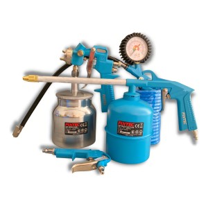 Kit 5 Accesorios Compresor Pistola Herramientas Fixtec