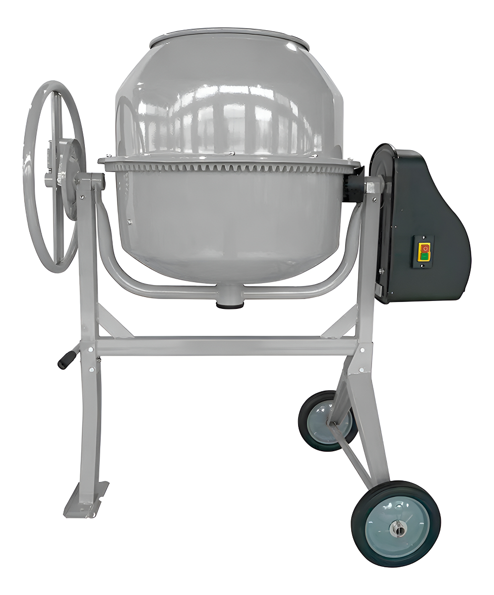 Hormigonera Volcar Gdx 140l 550w Tambor Acero 140l Gris Cm140l-c