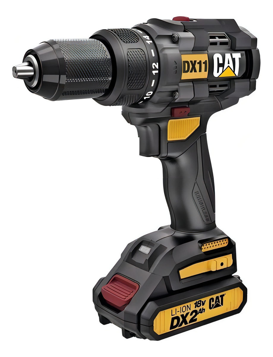 Taladro Atornillador Inalámbrico 18 V Caterpillar + Maletín - Imagen 2