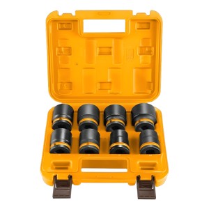 Valija 8pcs Juego Dados De Impact 3/4 55mm Hkissd34081 -smf