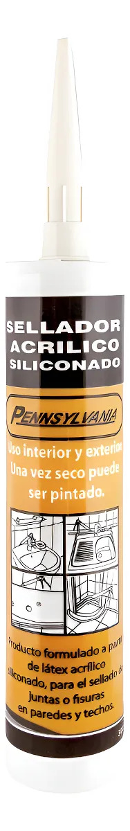 Sellador Acrílico Siliconado - Pennsylvania
