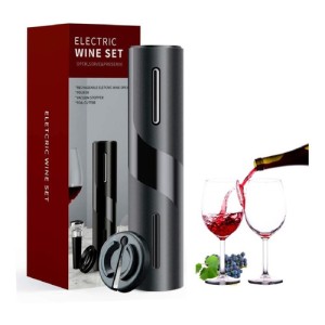 Sacacorchos Automático Eléctrico Wine Opener A Pilas Abridor De Vinos