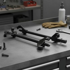 Compresor Resortes Prensa Espirales 38cm Reforzados