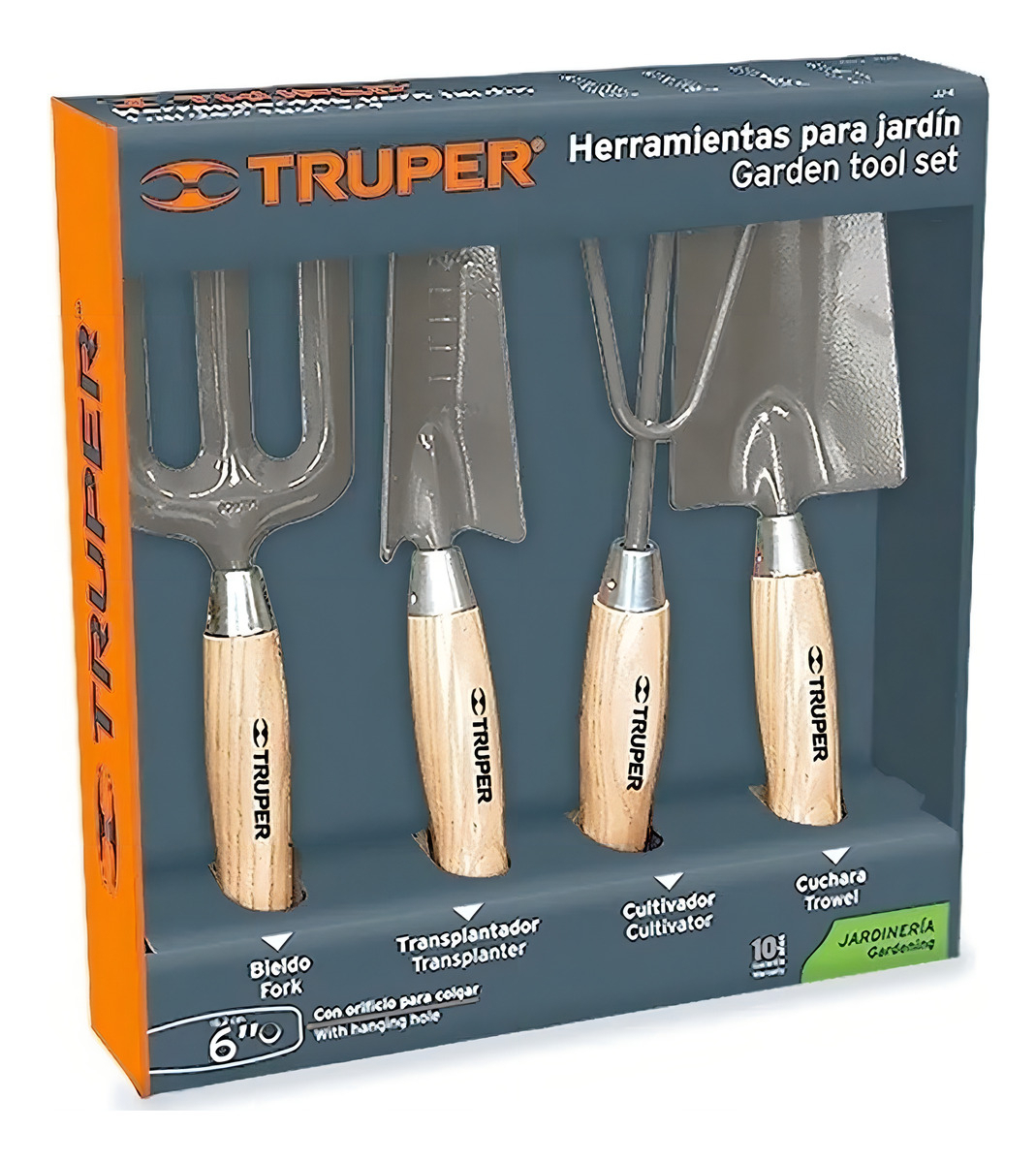 Juego Herramientas Para Jardín 4 Piezas Truper - Imagen 7
