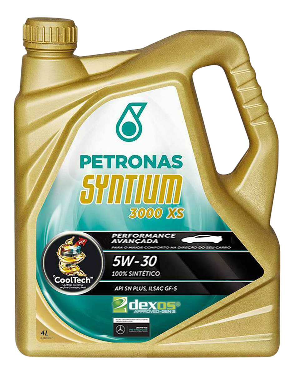 Lubricante Petronas Syntium 3000 Xs 5w-30 4lt