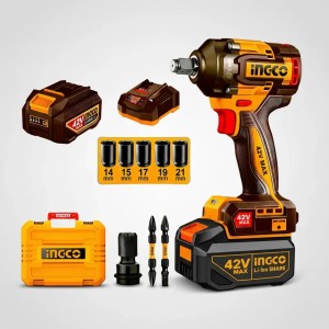 Llave De Impacto A Bateria 460nm 1/2 C/bat + Cargador + Acc