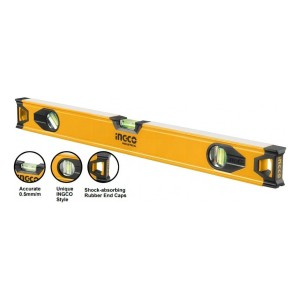 Nivel Aluminio (50cm) Ingco Hsl08050 Con Ranura En V - Smf