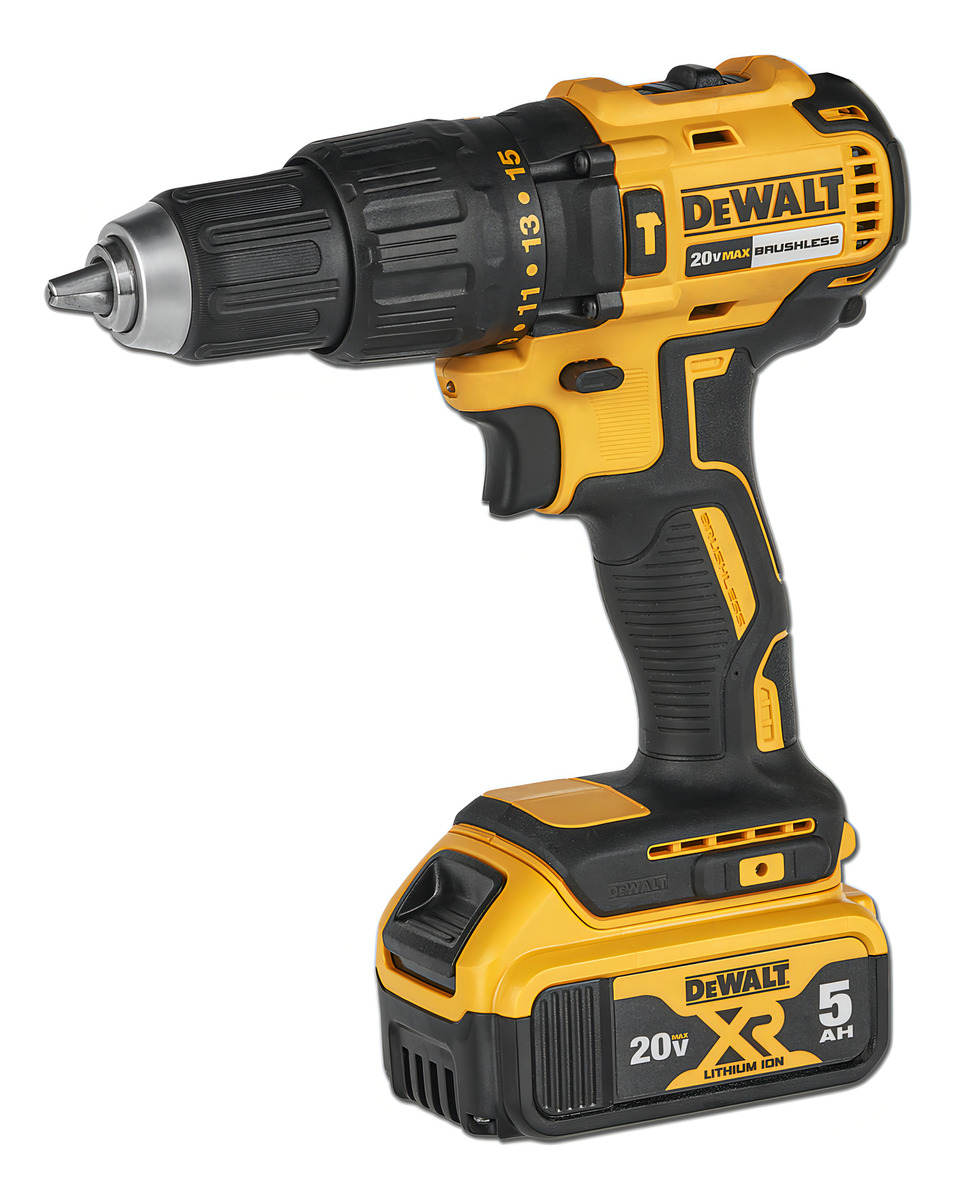 Taladro Percutor 20v 13mm + Amoladora 115mm 20v Dewalt Color Amarillo - Imagen 10