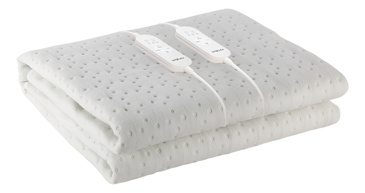 Calientacama Smart 2 Plazas Ccenx20s Enxuta Color Blanco Puntos