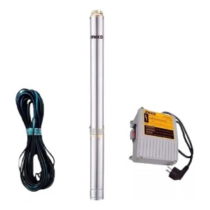 Bomba Sumergible Pozo Semisurgente Inox370w Ingco Dwp3701
