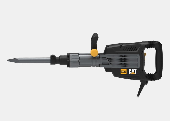 Martillo Cat Demoledor 1750w 15kg 50 Jouls 30mm Dx29 Fubral