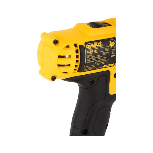 Taladro Percutor Atornillador Inalámbrico De 10mm Dewalt Dcd716d2 + 2 Baterías De 2ah + Accesorio Con Maletín De Transporte - Imagen 4