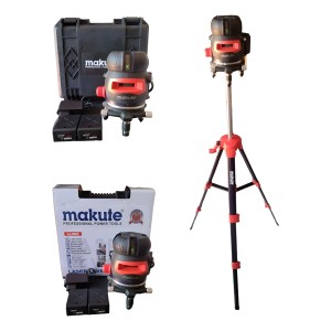 Nivel Laser 360°,5lineas,diodo Verde,2bat,trípode. Hnt