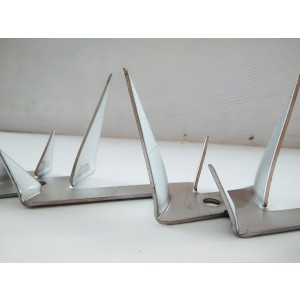 Pinchos Púas De 1.25 Mts Para Muro En Acero Galvanizado