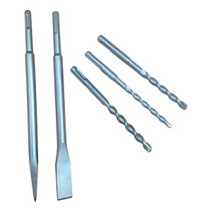 Cincel, Punta Y Juego De Mechas Para Rotomartillo Equus