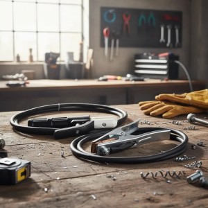 Pinza Soldar Y Pinza Masa Completa 2 Metros Largo 250 Ampers