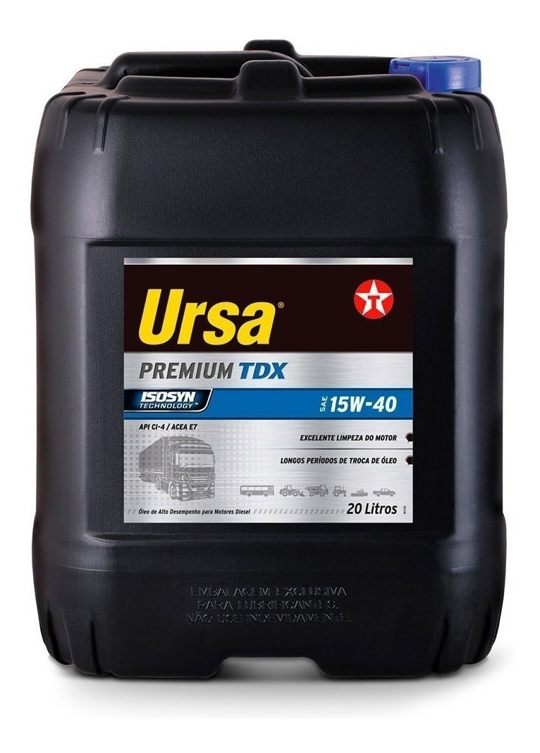 Aceite Para Motor Ursa Mineral 15w-40 Para Camiones Y Buses De 1 Unidad X 20l