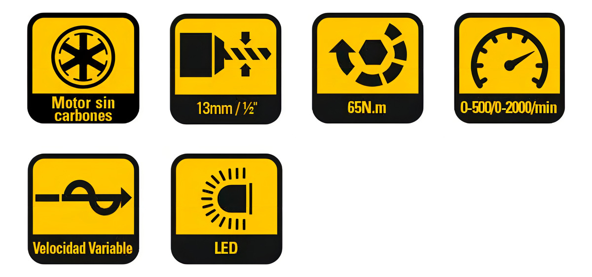 Taladro Inalambrico Atornillador Percutor Cat Dx12 Color Negro - Imagen 6