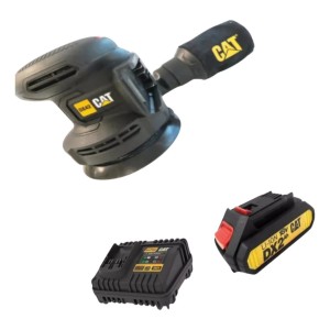 Pulidora Cat Caterpillar Con Bateria 2ah Y Cargador Negro