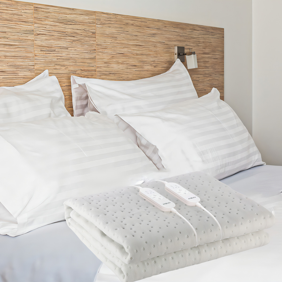 Calientacama Smart 2 Plazas Ccenx20s Enxuta Color Blanco Puntos - Imagen 7