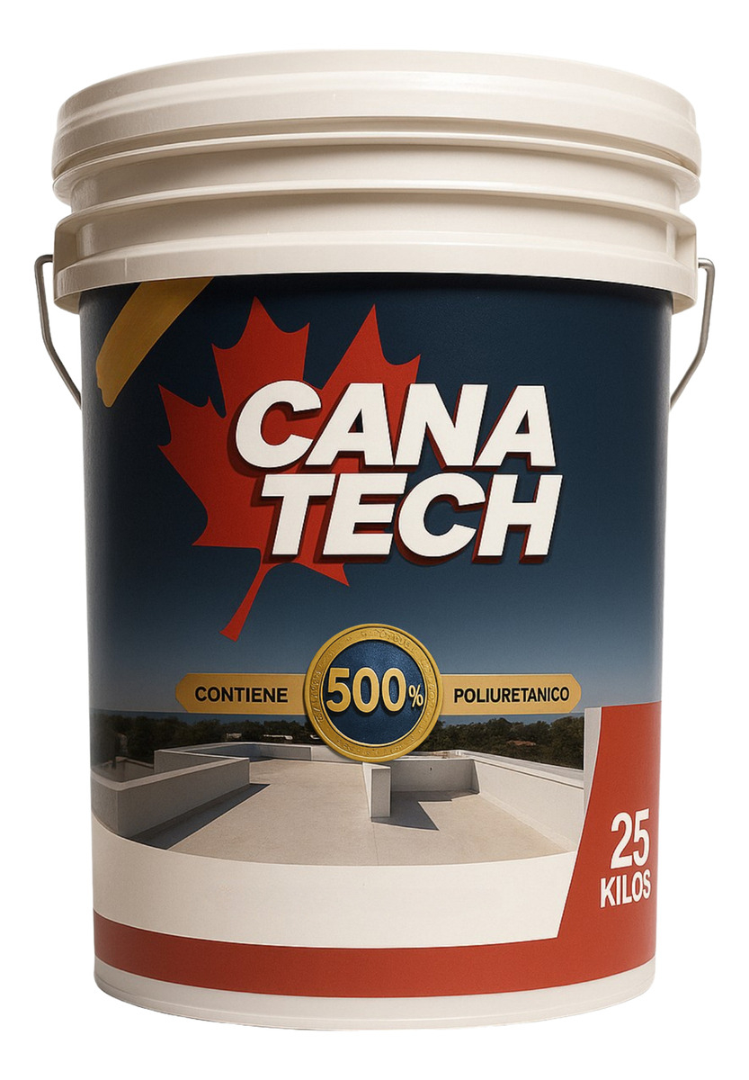 Membrana Líquida Impermeabilizante Antihongos Canatech Techos 20kg