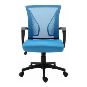 Silla Escritorio Malla Azul