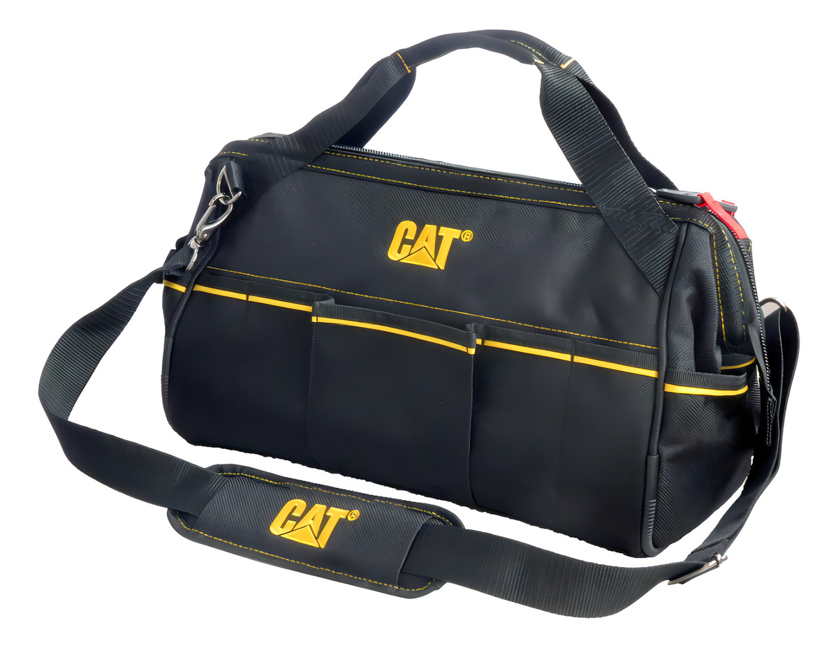 Kit Taladro Caterpillar Más Cargador ,batería De 2ah Y Maleta - Imagen 3