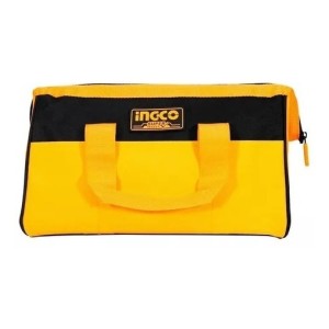 Bolso De Herramientas Ingco Htbg281328 Con Capacidad De 12kg Naranja