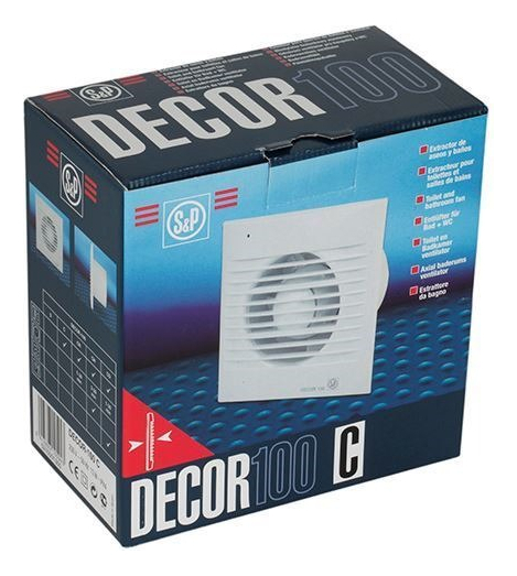 Extractor De Baño Soler & Palau Decor 100s 13w 220v Ipx4 - Imagen 8