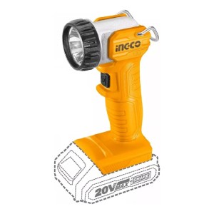 Linterna 20v A Bateria 270lumens Ingco Cwli2038 Smf Linterna Amarillo Luz Blanco