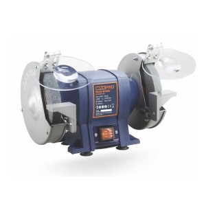 Amoladora De Banco Con Lijadora 250w Equus Color Rojo