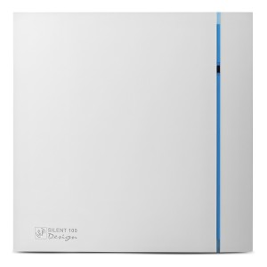 Extractor Syp Silent 100cz Design P/baño Vidr/pare Blanco