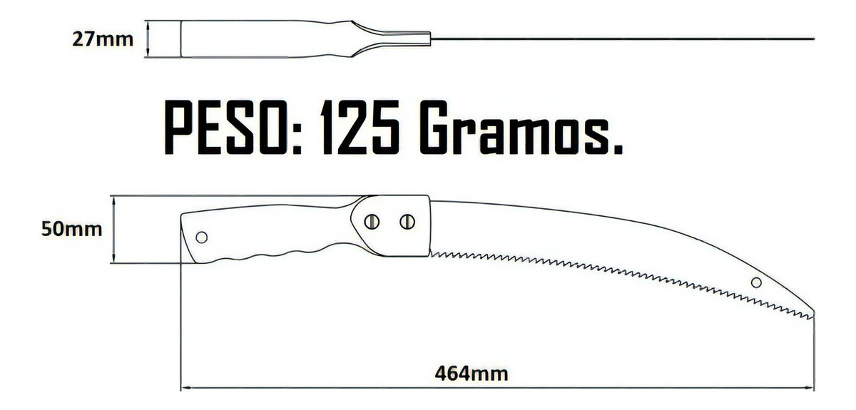 Serrucho De Poda Tramontina Utility 12 Pulgadas Extensible - Imagen 2