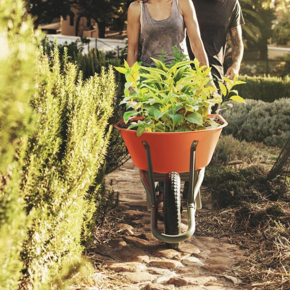 Carretilla - Cámara Naranja Neumático 77717/431-tramontina Color Naranja/negro - Imagen 5