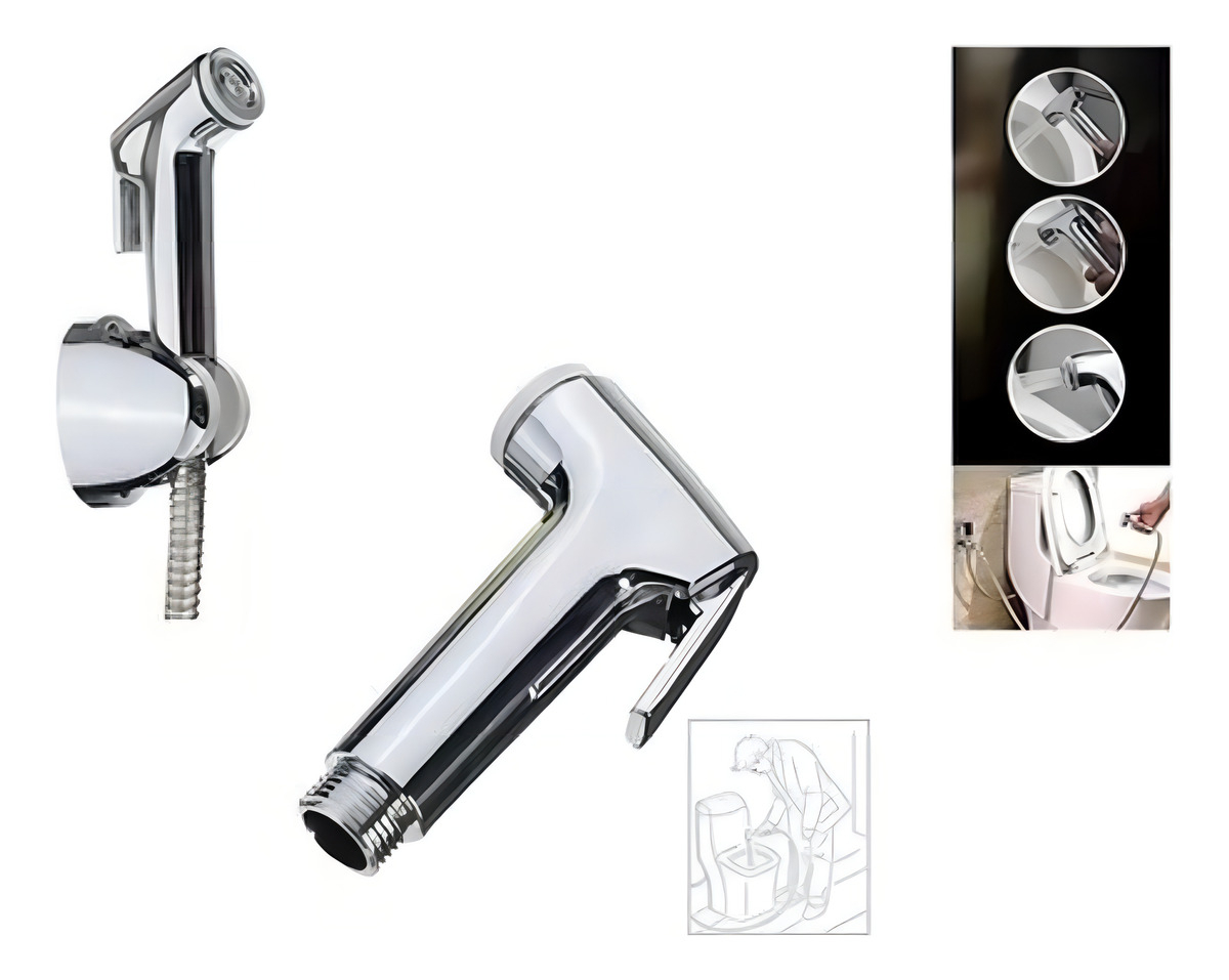 Ducha Higiénica Tipo Pistola Portátil Con Extensible P/bidet - Imagen 5