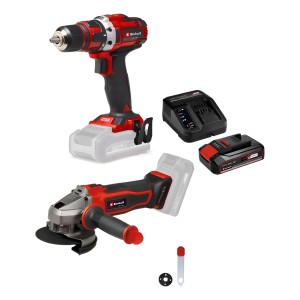 Kit Taladro 18v + Amoladora 18v + Bat Y Cargador Einhell