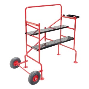 Mini Andamio Equus C/ Ruedas 2 Plataformas Bandeja Rebatible