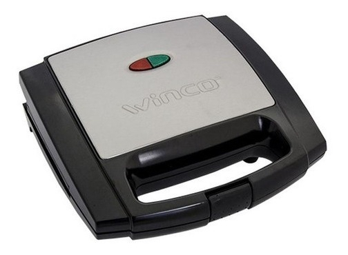 Sandwichera Electrica Tostadora Antiadherente Winco W-017 Negro - Imagen 11