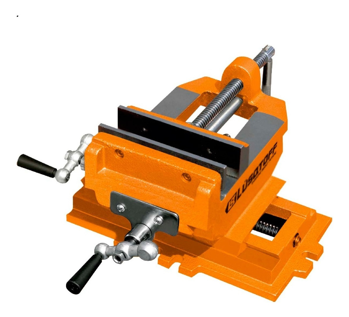 Morsa Cruz Doble Eje 6 Pulgadas Taladro Agujereador Lusqtoff