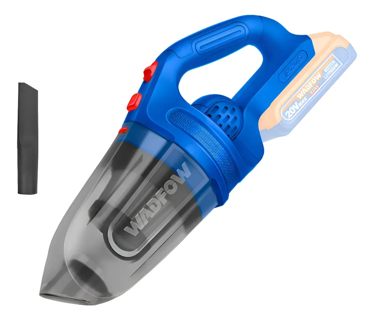 Aspiradora 20v 0.45l C/acc S/bat/cargador Wlv2020 Wadfow