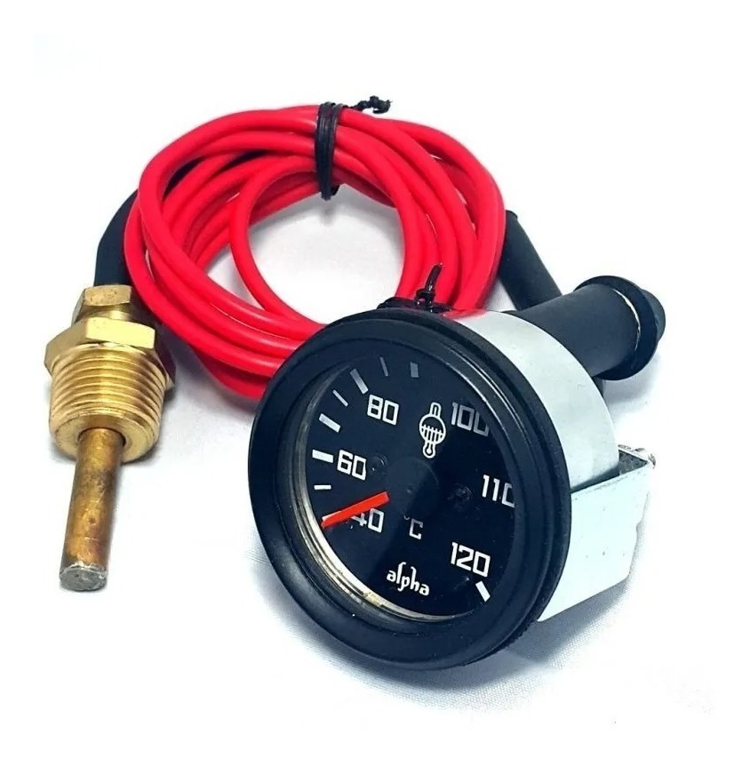 Reloj Temperatura Agua Mecanico Cable 1.80 Mts