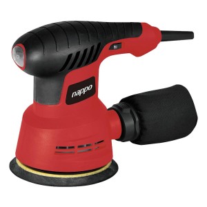 Lijadora Roto Orbital Nappo 300w Con Recolector De Polvo Color Rojo