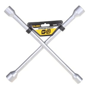 Llave Cruz Universal Reforzada 17 19 21 23 Mm Tolsen 15079