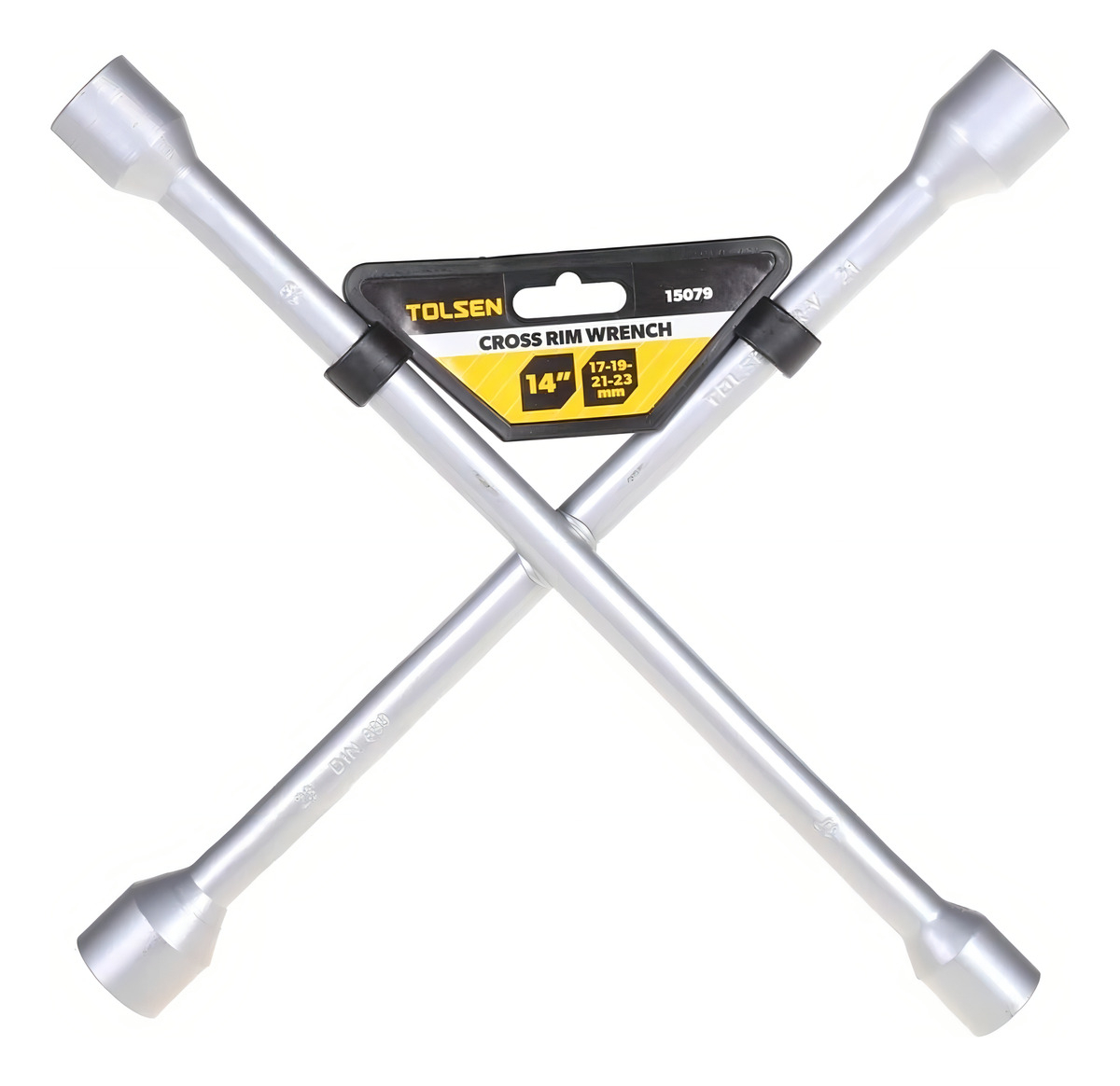 Llave Cruz Universal Reforzada 17 19 21 23 Mm Tolsen 15079