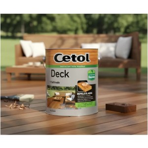 Cetol Deck Satinado Balance Protector Maderas 4 L Color Natu