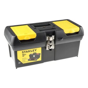 Caja De Herramientas Stanley 16013 Plástico 16 Cierre Metal Negro/amarillo